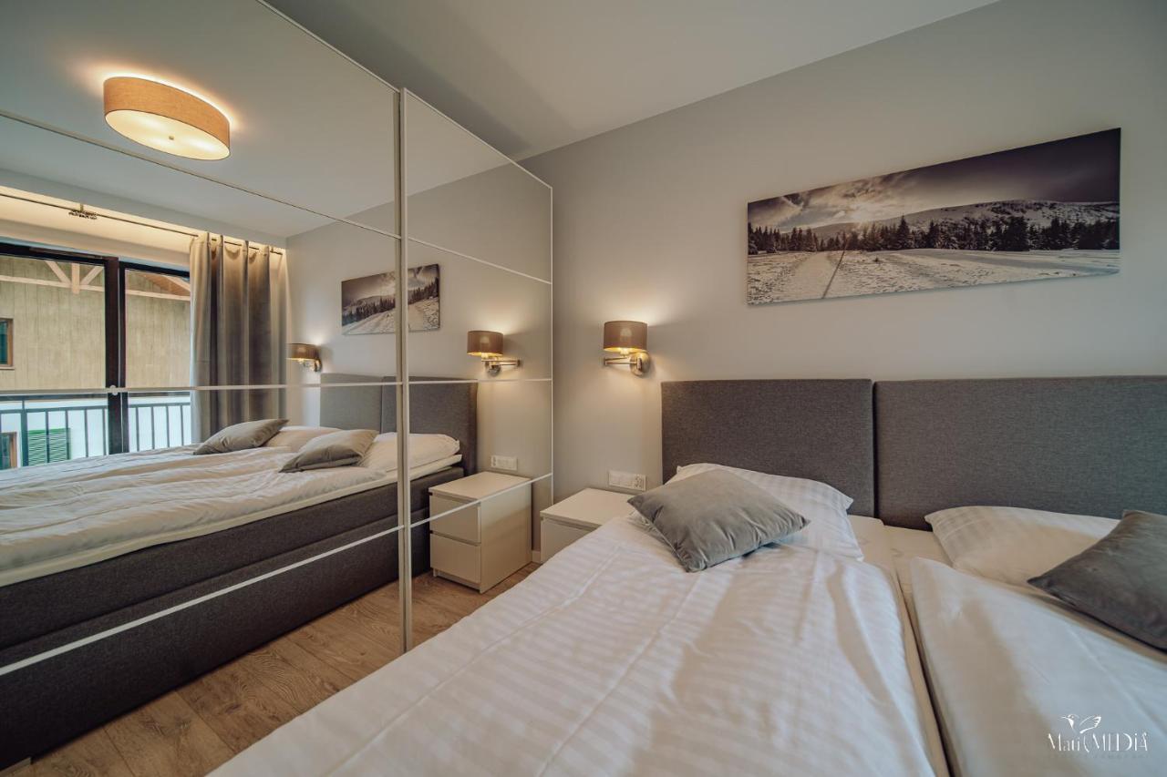 Apartament Silence Karpatia Resort Z Kominkiem Karpacz Esterno foto