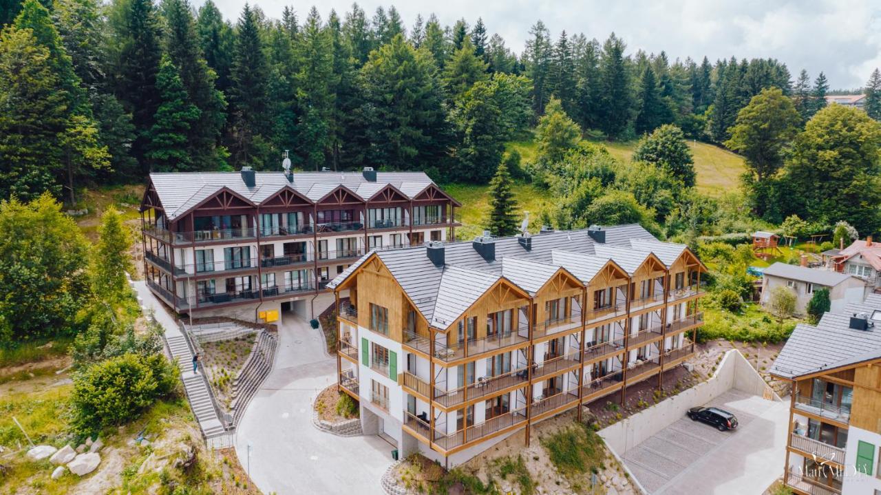 Apartament Silence Karpatia Resort Z Kominkiem Karpacz Esterno foto
